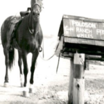 Our ranch mailbox <br>& Old Pal